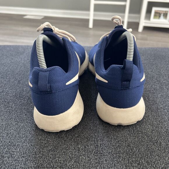 Nike Roshe One Women's Royal Blue Oatmeal Mesh Running Shoes 511882-404 Size 9 - Picture 4 of 7